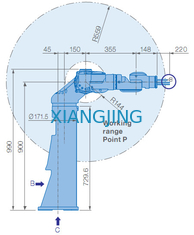 Używany robot przemysłowy Pick and Place YASKAWA SDA5F 5 kg Ładowność Roboty z ramieniem 845 mm