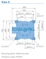 YASKAWA GP165R Używane ramię robota 165 kg Ładowność Roboty z ramieniem 3143 mm