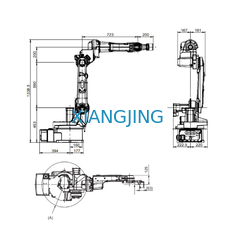 ABB 6 Axis Używany robot spawalniczy IRB 1520ID Robot spawalniczy Ładowność 4 kg