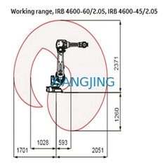 Przemysłowy używany robot ABB