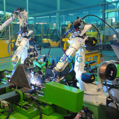 Przemysłowy używany robot spawalniczy 6-osiowy robot spawalniczy Tig z palnikami spawalniczymi OTC