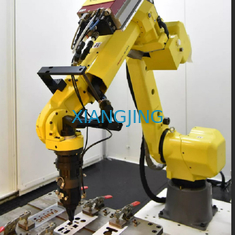 Automatyczny robot spawalniczy M-10iD i 6-osiowy robot przemysłowy do spawania laserem światłowodowym za pomocą spawarki OTC welbee P500L